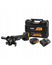 DEWALT MCLAREN SZLIFIERKA KĄTOWA AKUMULATOROWA 125MM 18V XR 2x5AH DCG45MP2T