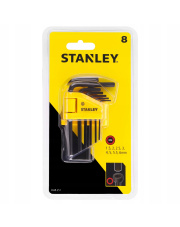 STANLEY ZESTAW KLUCZY IMBUSOWYCH 8 SZTUK STAL 0-69-251